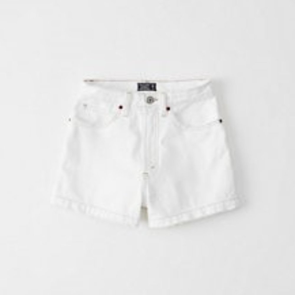 Abercrombie & Fitch Ultra High Rise Denim Shorts